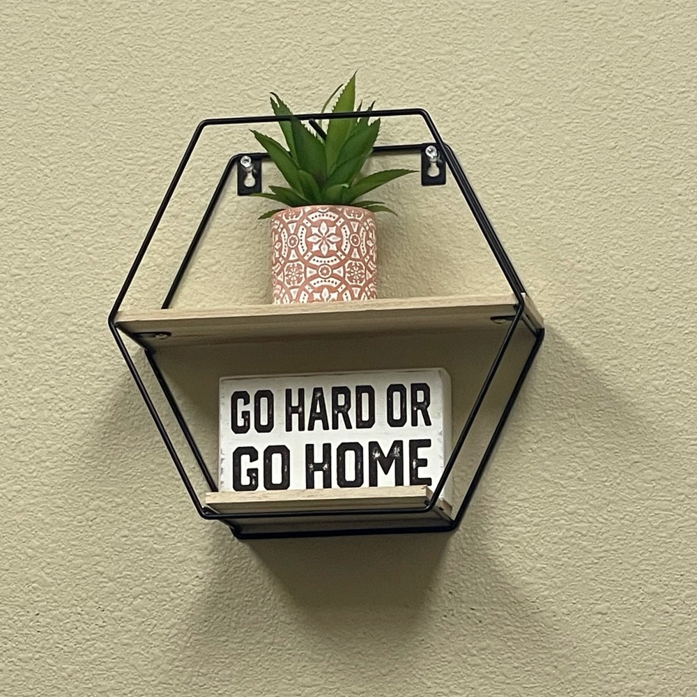 Wooden sign